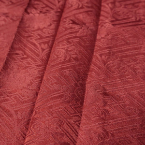 KK1406B8 Silk Kimono Fabric Vintage(1950-1980) Shibori Red 79.9x12.2in(203x31cm)