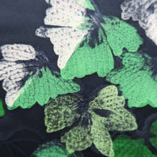 Load image into Gallery viewer, Haori Jacket Vintage(1950-1980) Midnight blue Leaves Silk #10227E2
