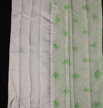 Load image into Gallery viewer, KK1407B8 Silk Kimono Fabric Vintage(1950-1980) Shibori White 80.7x12.6in(205x32cm)
