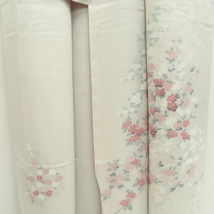 Kimono White Chrysanthemum Silk #9943B5