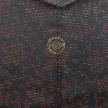 Load image into Gallery viewer, Haori Jacket Vintage(1950-1980) Black Peony Karakusa Silk #10242E3

