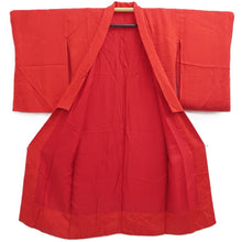 Load image into Gallery viewer, Juban Vintage(1920-1950) Red Chrysanthemum Peony Silk #10387F5
