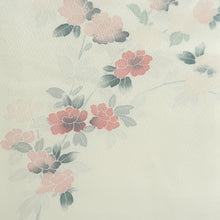 Load image into Gallery viewer, Kimono White Chrysanthemum Silk #9943B5
