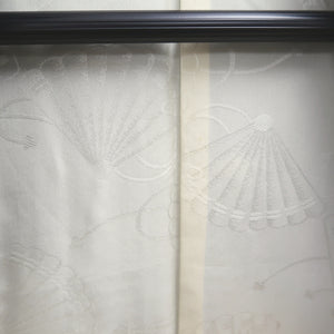 Haori Jacket Vintage(1950-1980) Black Shibori Bamboo Silk #9876B3