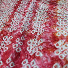 Load image into Gallery viewer, KK1411B8 Silk Kimono Fabric Vintage(1950-1980) Shibori Pink 84.6x12.6in(215x32cm)
