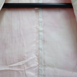Juban Vintage(1920-1950) Red Pink Crane Birds Silk #10389F5