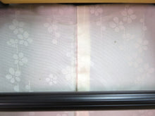 Load image into Gallery viewer, Haori Jacket Vintage 1960's Black Urushi Floral Pattern #0010
