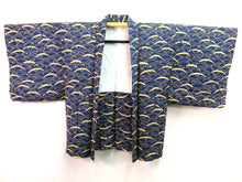 Load image into Gallery viewer, Haori Jacket Dark Blue #0005
