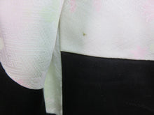 Load image into Gallery viewer, Haori Jacket Black Shibori Branch Plum blossom #0015
