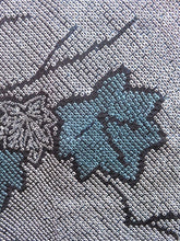 Load image into Gallery viewer, Haori Jacket Vintage 1960's Black Shibori Maple Leaves #0037
