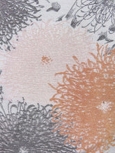 Load image into Gallery viewer, Haori Jacket Vintage 1960's Off White Woven Full-blown Chrysanthemum #0039
