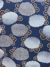 Load image into Gallery viewer, Haori Jacket Vintage 1960's Blue Dyed Chrysanthemum #43
