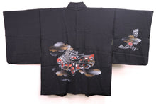 Load image into Gallery viewer, Haori Jacket Black Hime-Princess #0002
