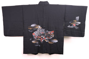 Haori Jacket Black Hime-Princess #0002