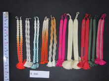 Load image into Gallery viewer, S#5101 Silk Haori Himo Flat Braid 10pcs Bundle Pack
