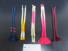 Load image into Gallery viewer, HM#1 Silk Haori Himo Flat Braid 5pcs Bundle Pack
