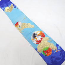 水墨花の調べ KK1278B5 Silk Kimono Fabric Vintage Embroidery Matsu Ume