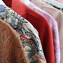 Load image into Gallery viewer, Bundle 15pcs Silk Colored Haori Jacket Wholesale Bulk Free Shipping #393
