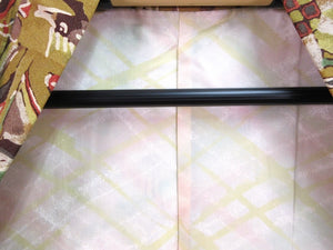 Haori Jacket Light Brown Birds #127