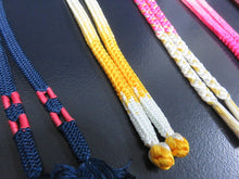 Load image into Gallery viewer, HM#1 Silk Haori Himo Flat Braid 5pcs Bundle Pack
