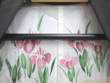 Load image into Gallery viewer, Haori Jacket Vintage(1950-1980) Black Pine Tree Silk #7820L1
