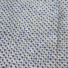 Load image into Gallery viewer, KK1043B2 Cotton Kimono Fabric Vintage(1950-1980) Shibori Indigo bule 44.1x11.8in(112x30cm)
