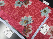 Load image into Gallery viewer, ACH#641a40 Silk Kimono Fabric Vintage Meisen 57.1x13.4in(145x34cm)
