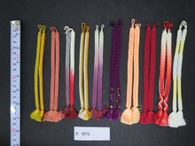 Load image into Gallery viewer, S#5073 Silk Haori Himo Flat Braid 10pcs Bundle Pack
