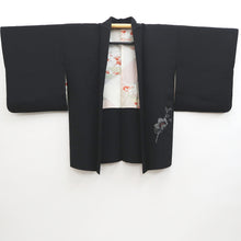 Load image into Gallery viewer, Haori Jacket Vintage(1950-1980) Black Azalea Silk #9500H1
