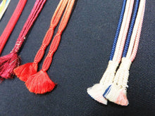Load image into Gallery viewer, HM#47 Silk Haori Himo Flat Braid 5pcs Bundle Pack
