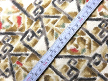 Load image into Gallery viewer, BCF#2521 Silk Kimono Fabric Vintage(1920-1950)  Meisen    Light  Brown    90cm (35.4in)
