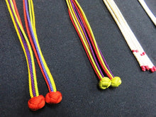 Load image into Gallery viewer, HM#48 Silk Haori Himo Flat Braid 5pcs Bundle Pack
