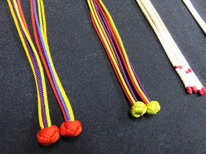 HM#48 Silk Haori Himo Flat Braid 5pcs Bundle Pack