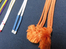 Load image into Gallery viewer, HM#48 Silk Haori Himo Flat Braid 5pcs Bundle Pack
