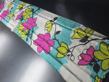 Load image into Gallery viewer, ACH#642a40 Silk Kimono Fabric Vintage Meisen 57.1x12.6in(145x32cm)
