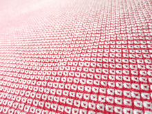Load image into Gallery viewer, MKF#266 Silk Kimono Fabric Vintage(1950-1980) Shibori Pink 78.7x13.4in(200x34cm)
