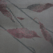 Load image into Gallery viewer, Haori Jacket Vintage(1950-1980) Black Magenta See-Through Grass Silk #9199E2
