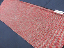 Load image into Gallery viewer, BCF#2523 Silk Kimono Fabric Vintage(1950-1980) Hand-stitched  Shibori     Red    80cm (31.5in)
