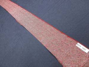BCF#2463 Silk Kimono Fabric Vintage(1950-1980) Hand-stitched  Shibori   Dark  Red    190cm (74.8in)