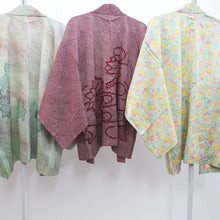 Load image into Gallery viewer, Bundle 12pcs Silk Vintage Full Shibori Haori Wholesale Bulk Free Shipping #432

