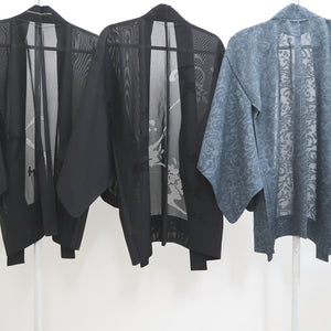 Bundle 12pcs Silk See-Through Haori Jacket Wholesale Bulk Free Shipping #423
