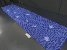 Load image into Gallery viewer, KK827A7 Cotton Kimono Fabric Vintage(1950-1980) Chouchin Navy 59.1x11.8in(150x30cm)
