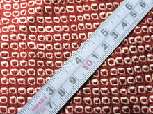 Load image into Gallery viewer, BCF#2463 Silk Kimono Fabric Vintage(1950-1980) Hand-stitched  Shibori   Dark  Red    190cm (74.8in)
