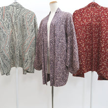 Load image into Gallery viewer, Bundle 12pcs Silk Vintage Haori Jacket Wholesale Bulk Free Shipping #362
