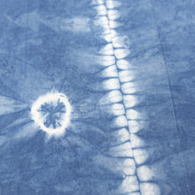 Load image into Gallery viewer, KK1107B3 Cotton Kimono Fabric Vintage(1950-1980) Tesuji Shibori Light Blue 43.7x13.0in(111x33cm)
