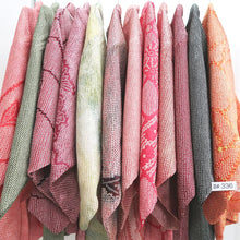 Load image into Gallery viewer, Bundle 12pcs Silk Vintage Full Shibori Haori Wholesale Bulk Free Shipping #336

