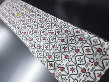 Load image into Gallery viewer, ACH#643a50 Silk Kimono Fabric Vintage Meisen 57.1x12.6in(145x32cm)
