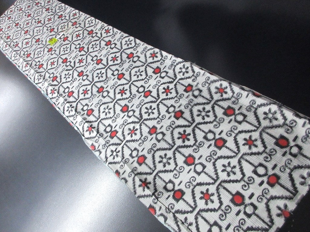 ACH#643a50 Silk Kimono Fabric Vintage Meisen 57.1x12.6in(145x32cm)