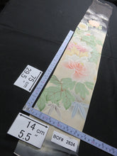 Load image into Gallery viewer, BCF#2634 Silk Tomesode Fabric Vintage(1920-1950) Flower Light Pink 75cm (29.5in)
