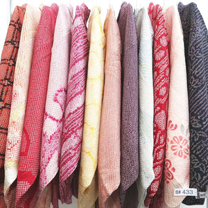 Bundle 12pcs Silk Vintage Full Shibori Haori Wholesale Bulk Free Shipping #433